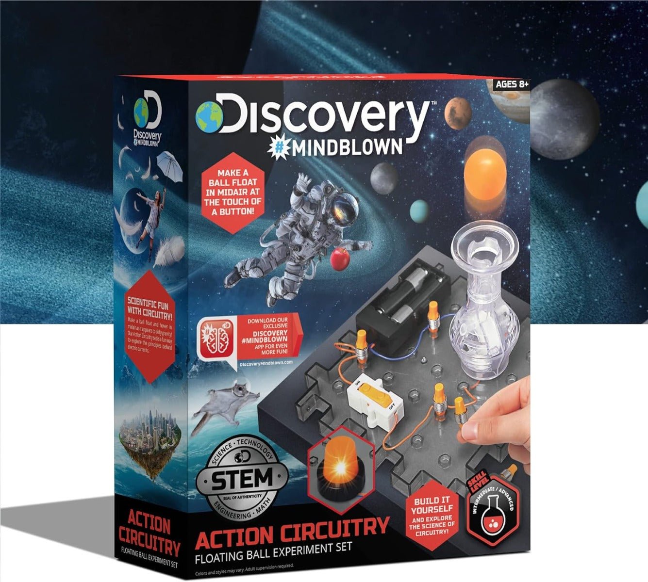 Discovery Mindblown - Action Circuitry Floating Ball Experiment Set - Colorland Toys