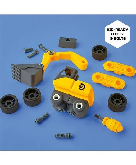 Discovery Toy Diy Construction Set Excavator 27 - Pcs 1423021680 - Colorland Toys