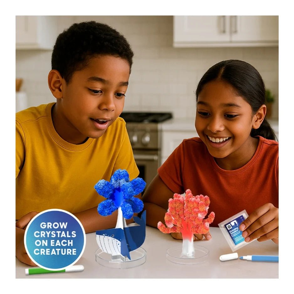 Discovery Toy Diy Crystal Grow Kit Sea Creations  8-Creatures 1456023510 — image 5