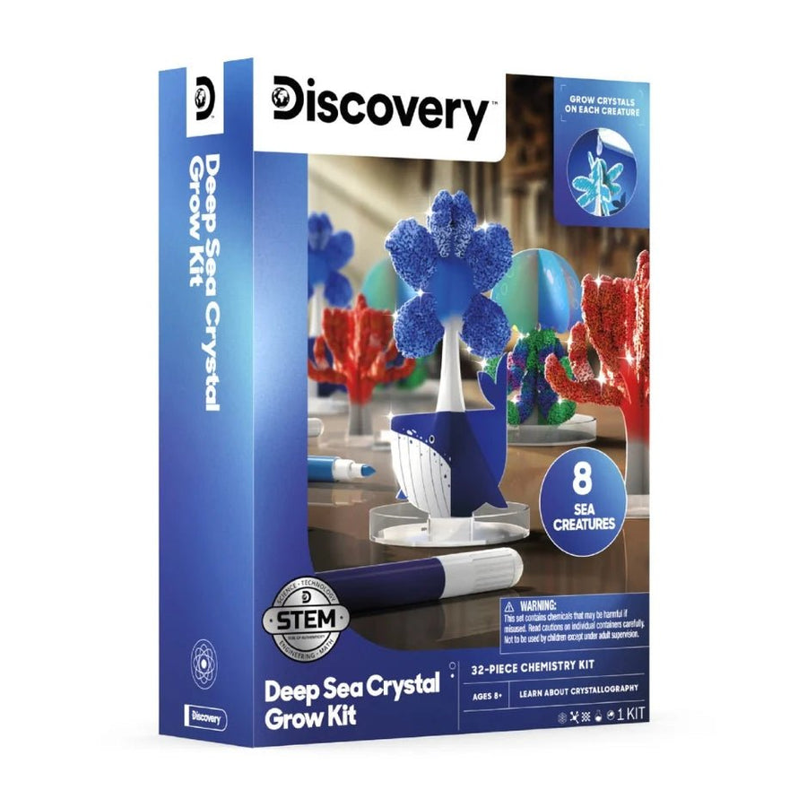 Discovery Toy Diy Crystal Grow Kit Sea Creations  8-Creatures 1456023510 — image 1