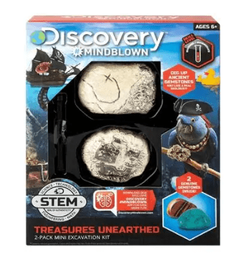 Discovery Toy Excavation Kit Mini Treasure 2-Pcs 1423004801 — image 1