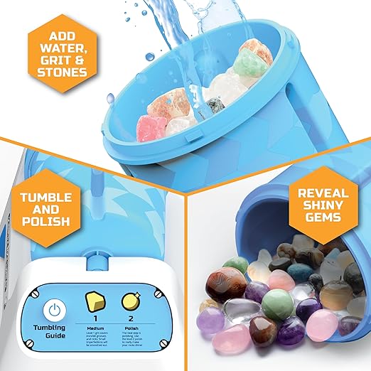 Discovery Toy Kids Rock Tumbler Scientific 6-Pcs 1423020880 — image 7