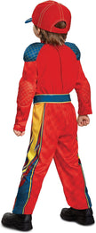 Disguise Cars 3 Lightning McQueen Classic Toddler Costume, Red, 2T