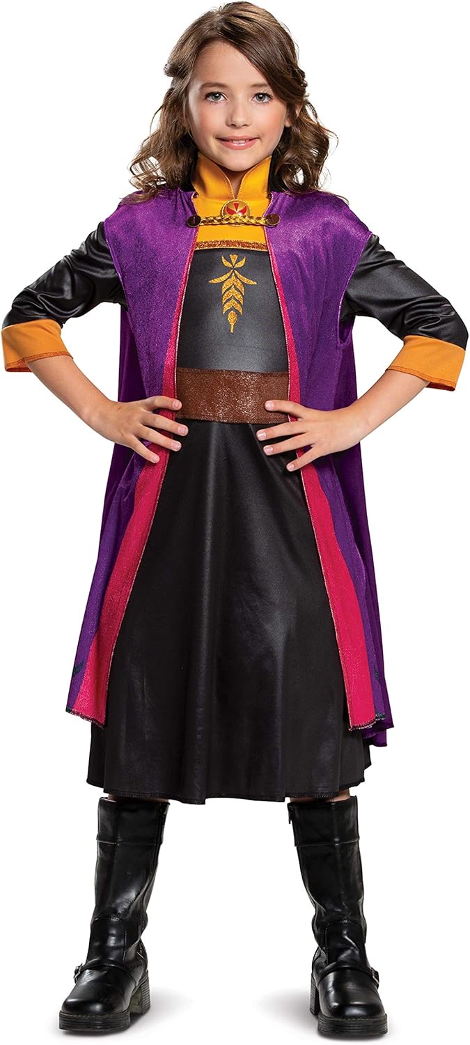 Disguise Disney Elsa Frozen 2 Girls' Costume Small (4-6)