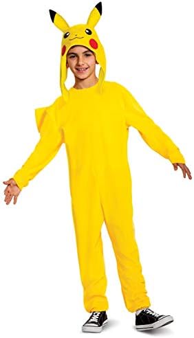 Disguise Pikachu Pokemon Deluxe Costume Yellow, M (7-8) — image 4