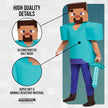 Disguise Steve Deluxe Minecraft Costume, Large (10-12)