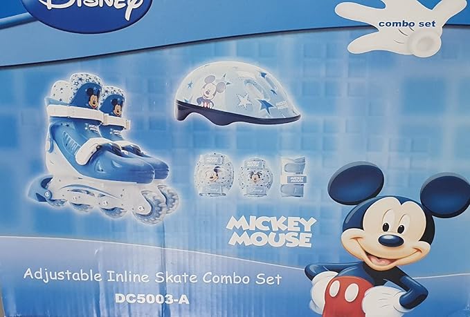 Disney Adjustable Inline Skate Combo Set Minnie/Mickey Size 34-37 DC5003-A/B 40050018-101 — image 1