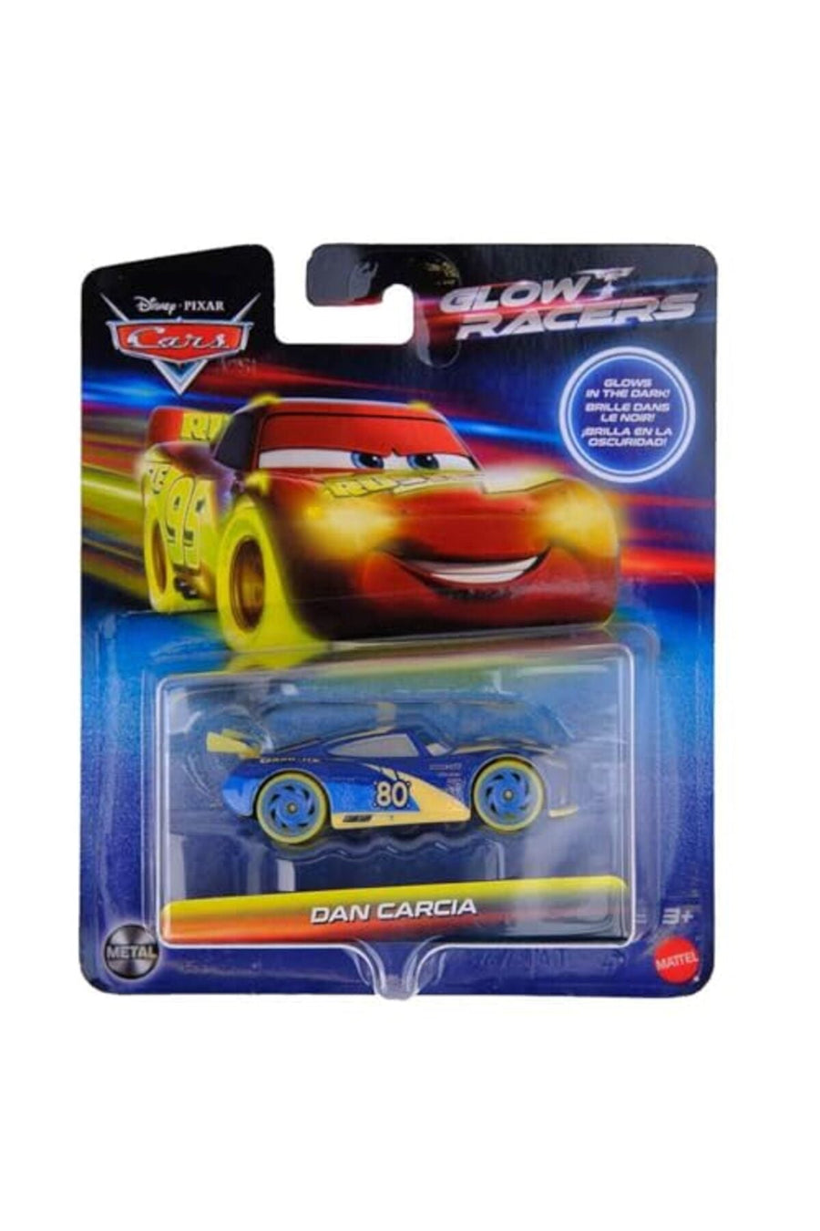 Disney Cars Glow Racers Vehicle Assorted HPJ95 — image 5