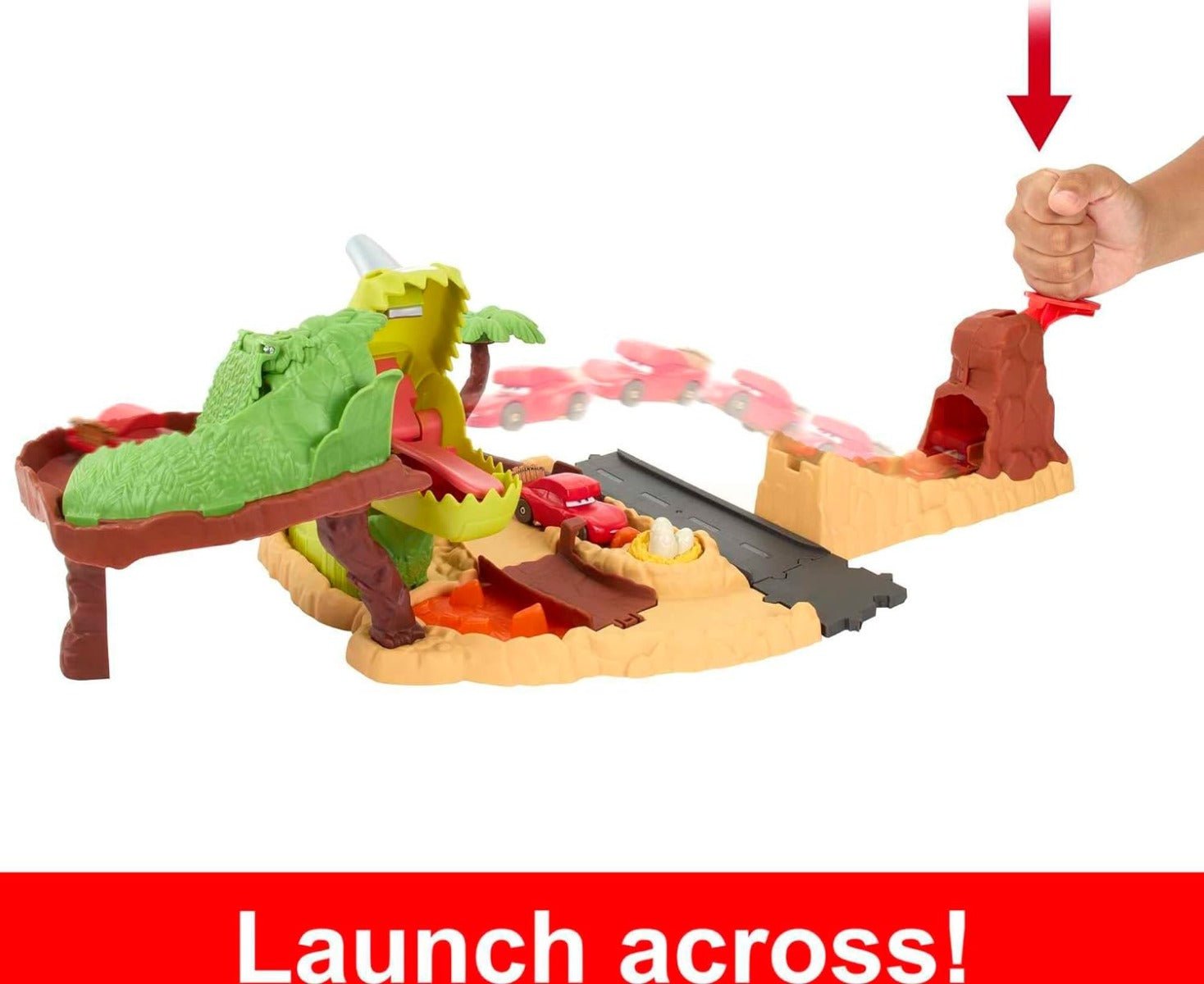 Disney Cars On The Road Dino Playground Playset HMD74 - Colorland Toys