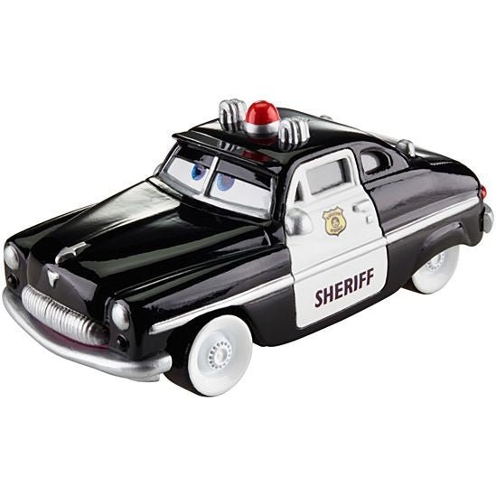 Disney Cars Sheriff Police Car Black FGL46 — image 1