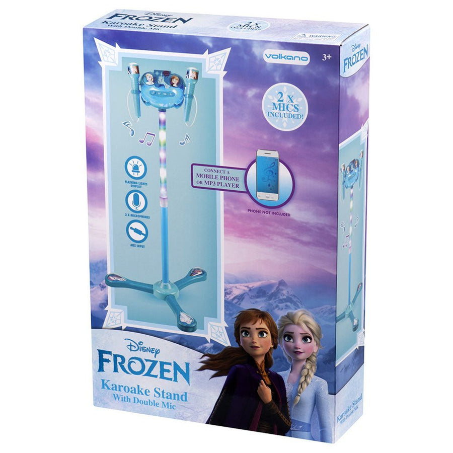 Disney Double Mic Karaoke Stand - Frozen DY-6073-FRA