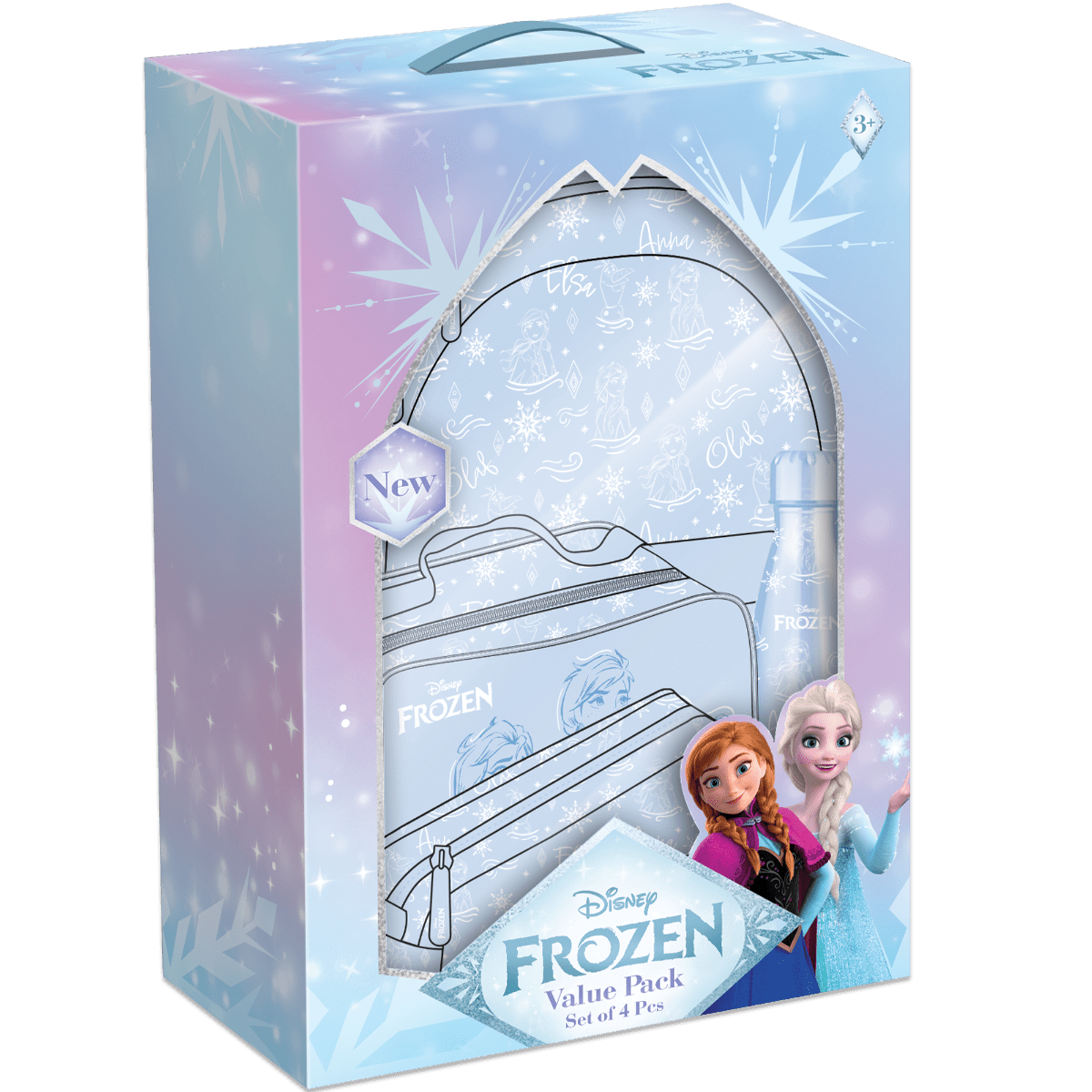 Disney Frozen 4 - Pcs Backpack Set JR - Set4 - 4103 - Colorland Toys