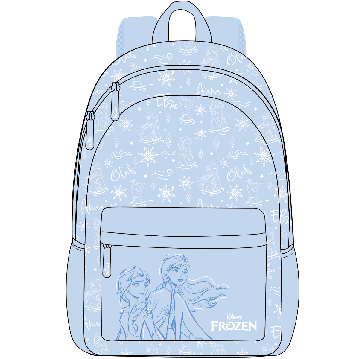 Disney Frozen 4 - Pcs Backpack Set JR - Set4 - 4103 - Colorland Toys