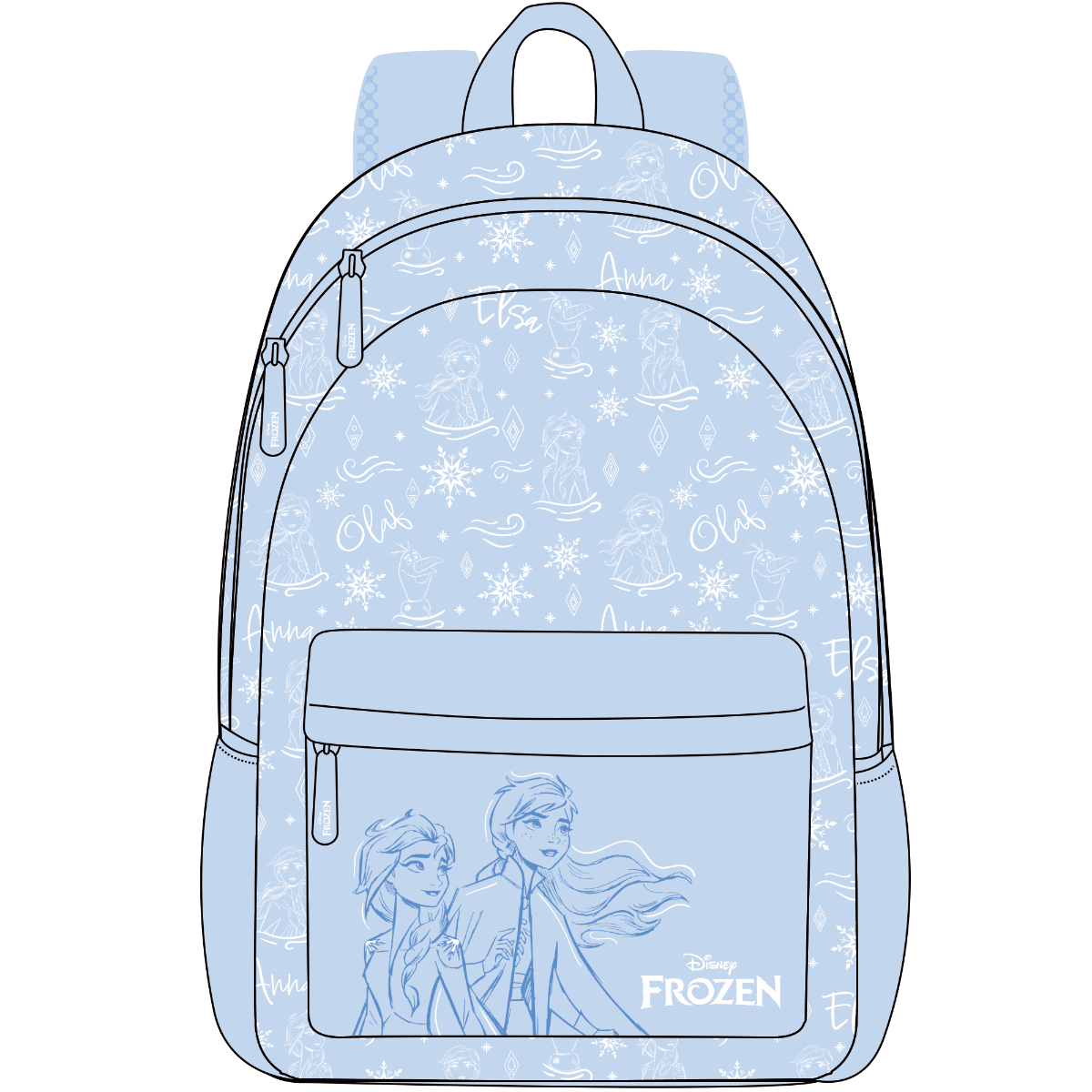 Disney Frozen 4-Pcs Backpack Set JR-Set4-4103