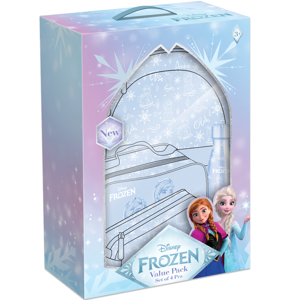 Disney Frozen 4-Pcs Backpack Set JR-Set4-4103
