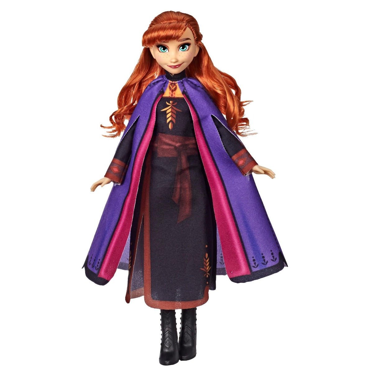 Disney Frozen Anna Fashion Doll with Long Red Hair and Outfit — image 1