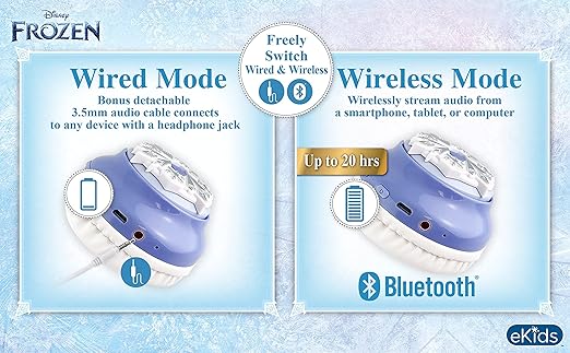 Disney Frozen Aux Headphones DY - 6513 - FZ2 - Colorland Toys