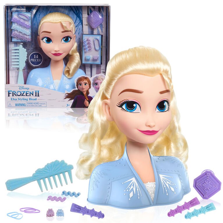 رأس تصفيف شعر إلسا من فيلم ديزني فروزن JP-32806