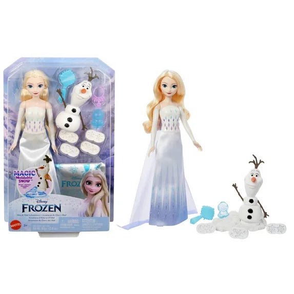 Disney Frozen Fashion Dolls - Elsa & Olaf Snow Dough HYH10