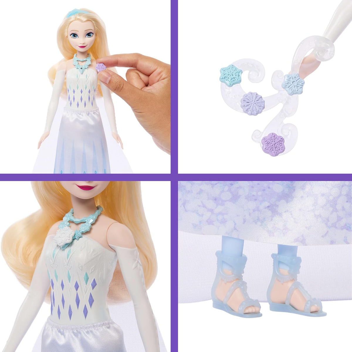 Disney Frozen Jewel Reveal Elsa Fashion Doll JJY36 — image 5