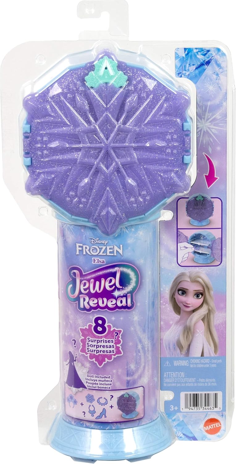 Disney Frozen Jewel Reveal Elsa Fashion Doll JJY36 - Colorland Toys