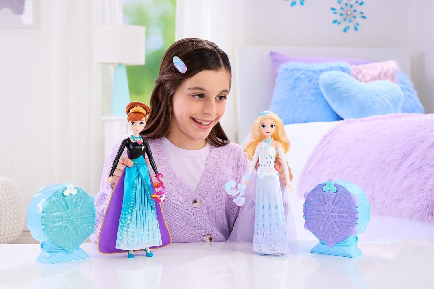 Disney Frozen Jewel Reveal Elsa Fashion Doll JJY36 - Colorland Toys
