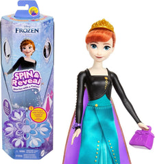 Disney Frozen Spin And Reveal Anna Doll HXD27 - Colorland Toys