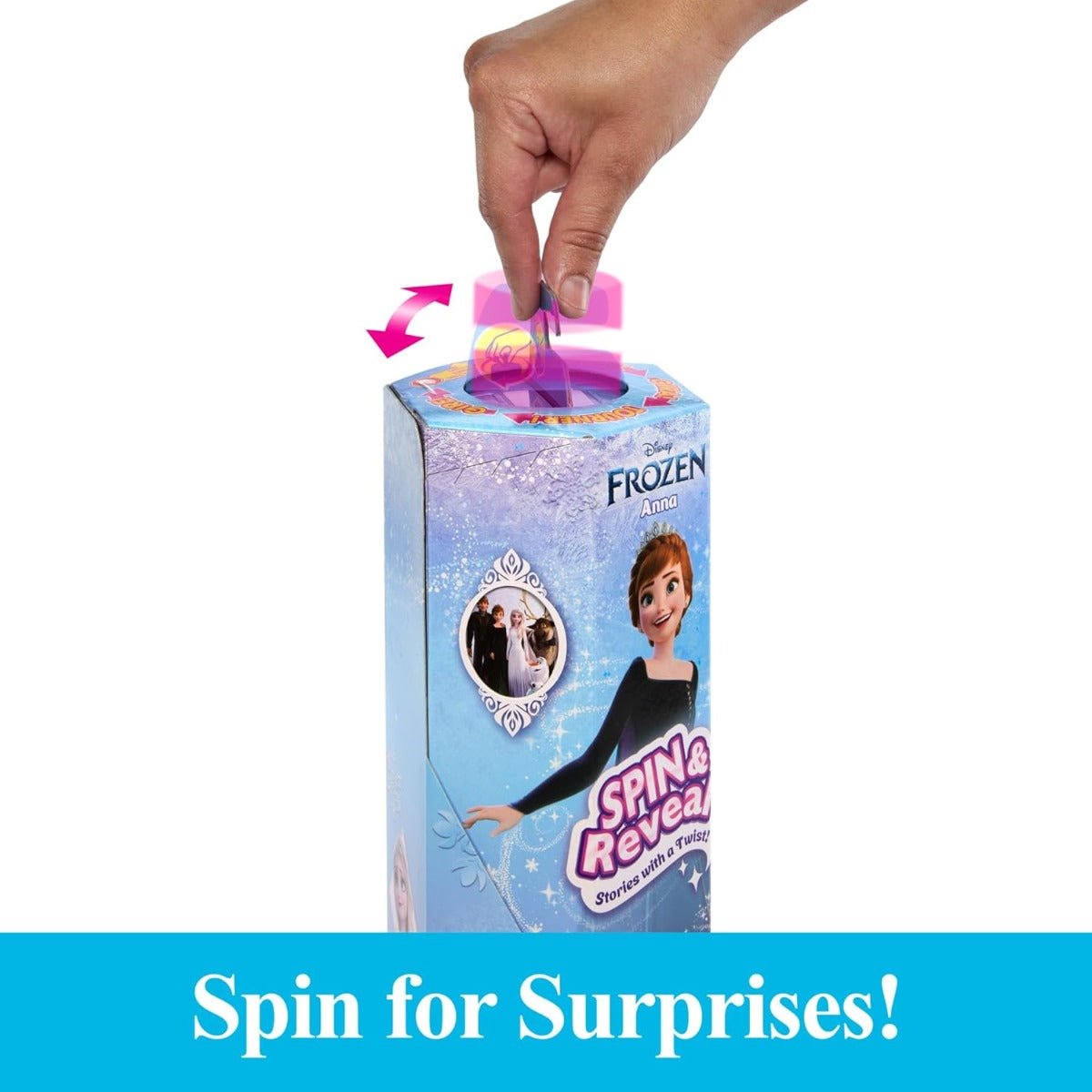 Disney Frozen Spin And Reveal Anna Doll HXD27 - Colorland Toys