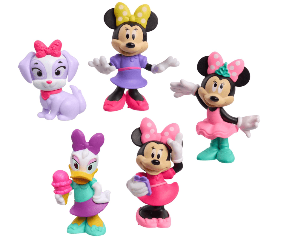 Disney Junior Minnie Mouse 5 Pack Figures Deluxe 89854 — image 2