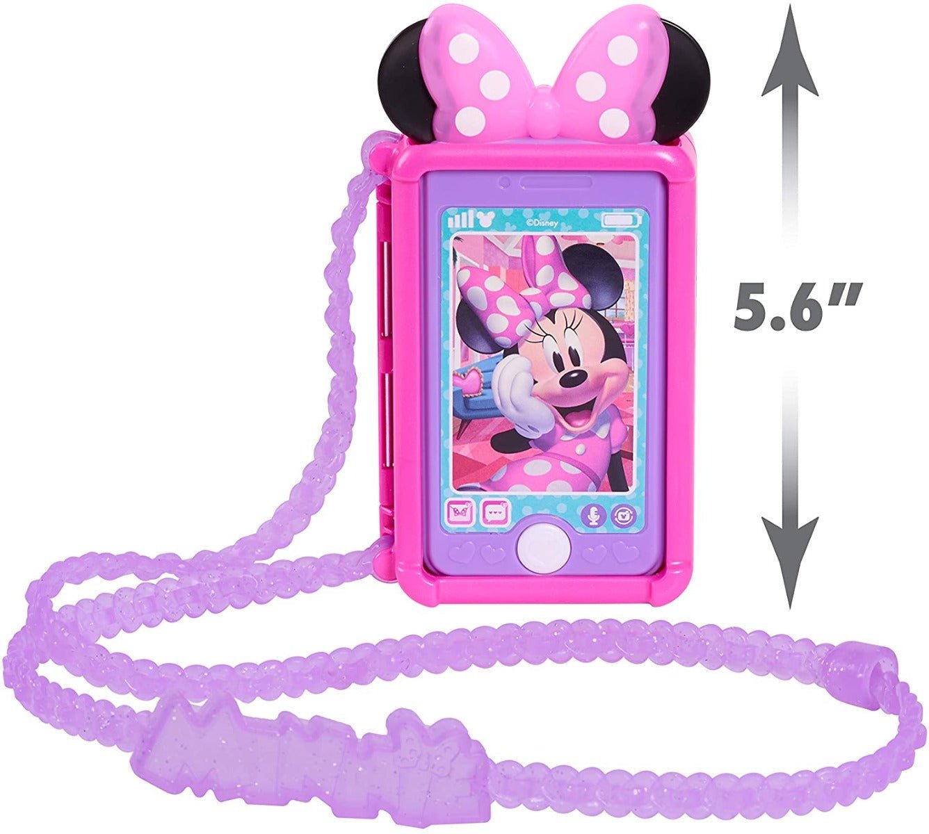 Disney Junior Minnie Mouse Chat With Me Cell Phone Set - Colorland Toys