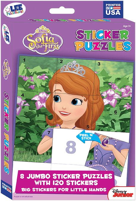 Disney Junior Sofia Sticker Puzzles Set SF-SP — image 1
