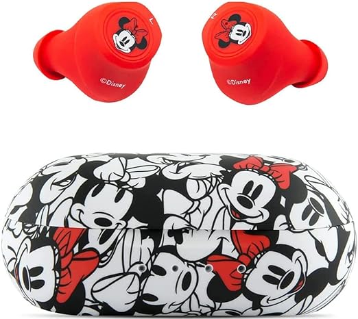 Disney Minnie Mouse Auxiliary Headphone With Stickers DY-6513-MM