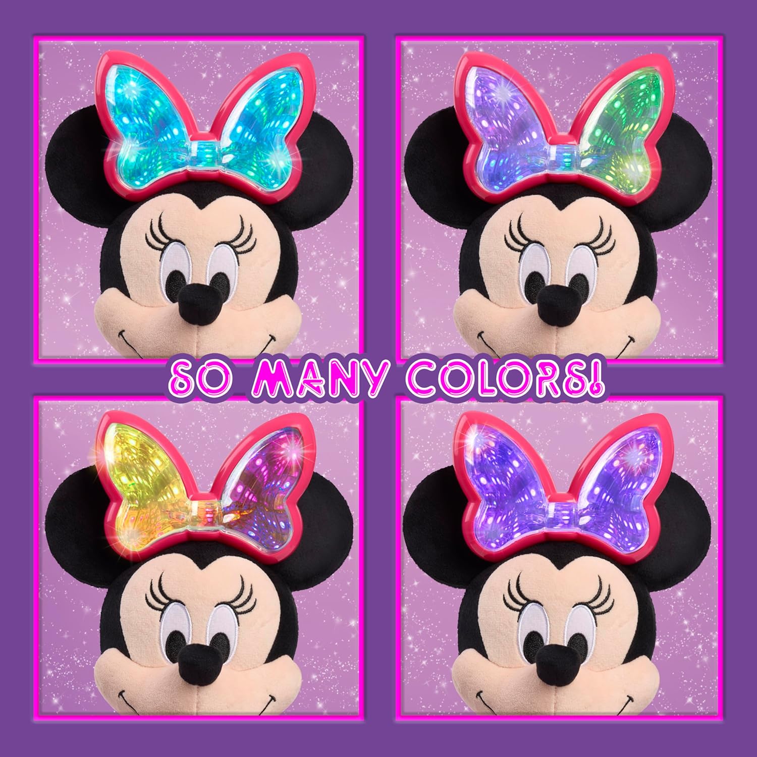 Disney Minnie Mouse Colorfinity Feature Plush 13118 - Colorland Toys