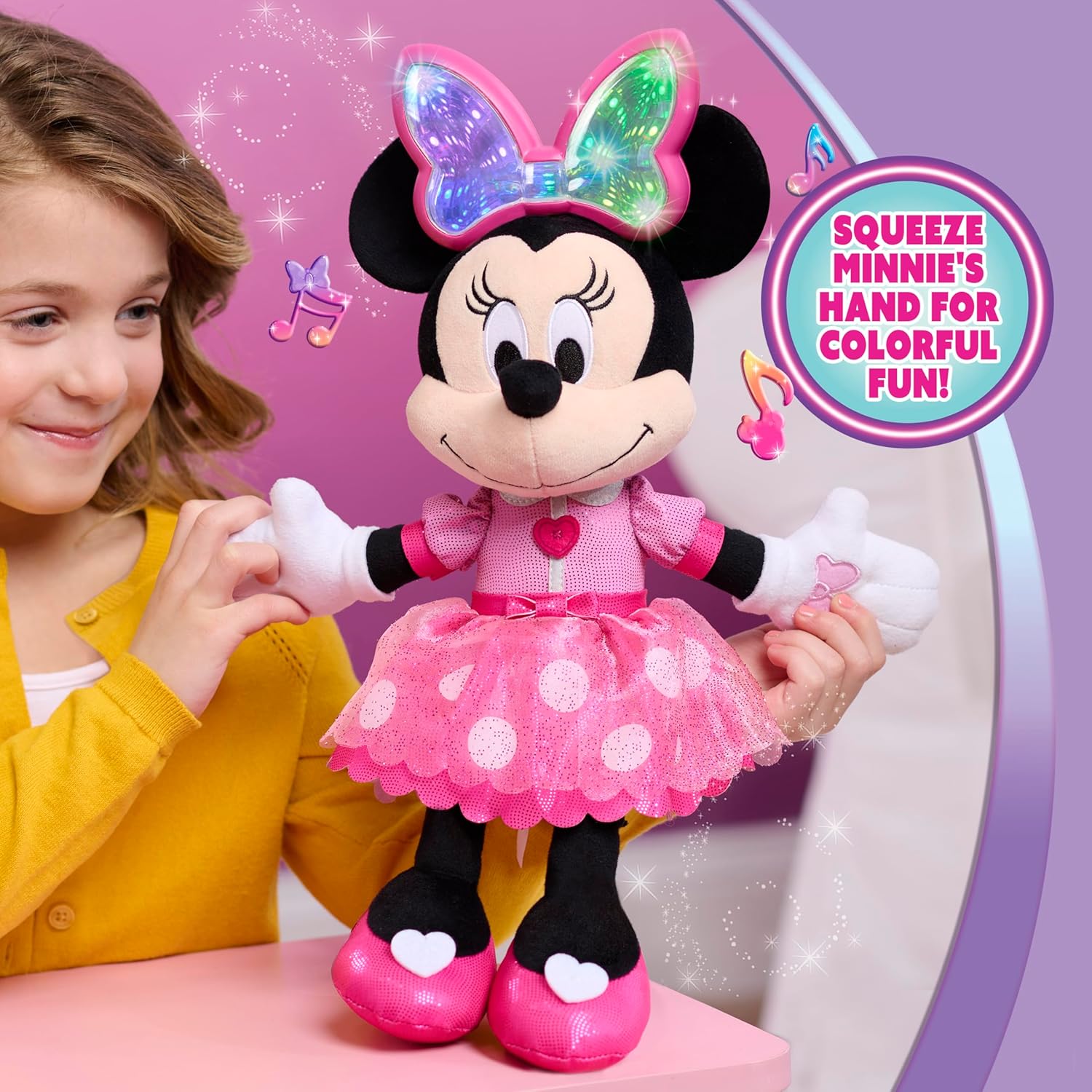 Disney Minnie Mouse Colorfinity Feature Plush 13118 - Colorland Toys