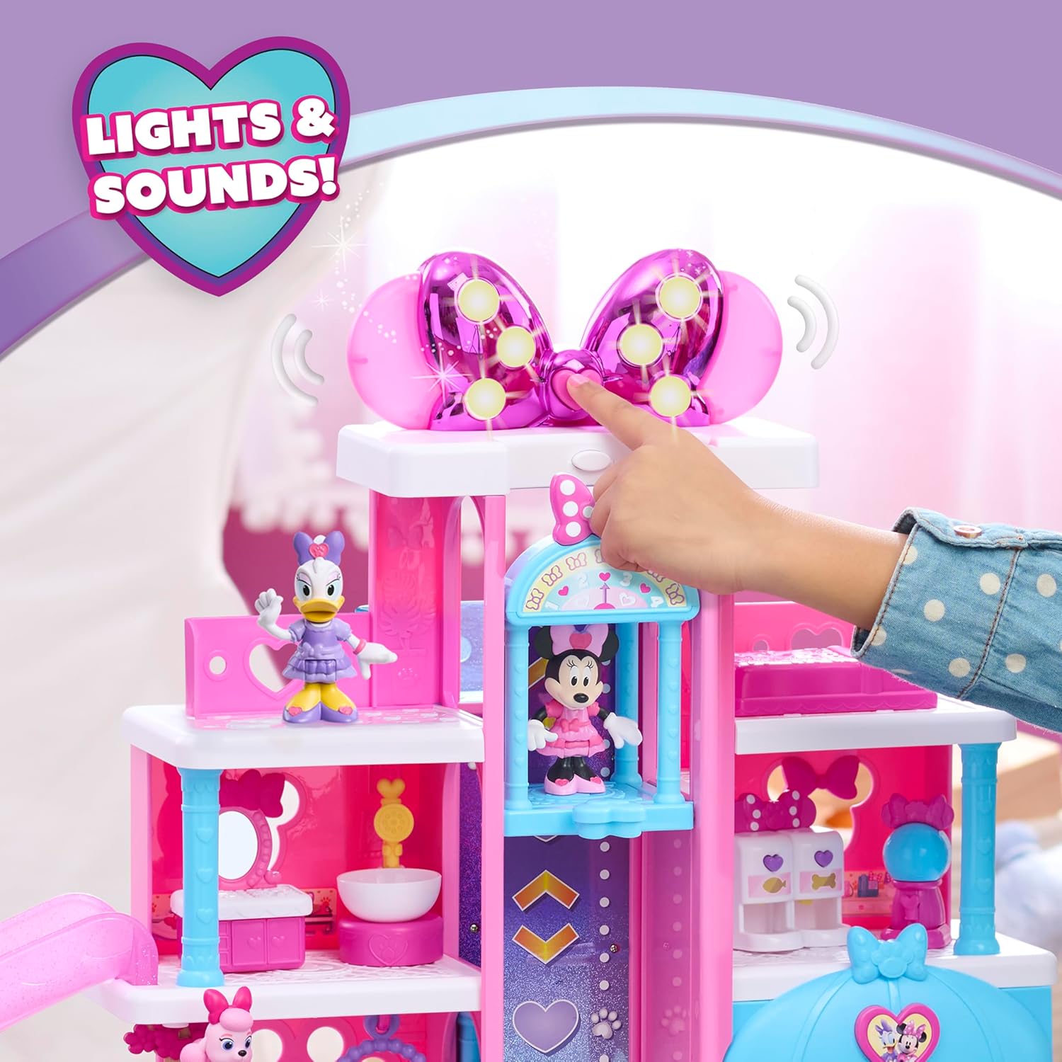 Disney Minnie Mouse Pet Hotel Playset 88329 - Colorland Toys