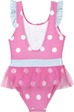 Disney Minnie Mouse Swimsuit Pink for Girls