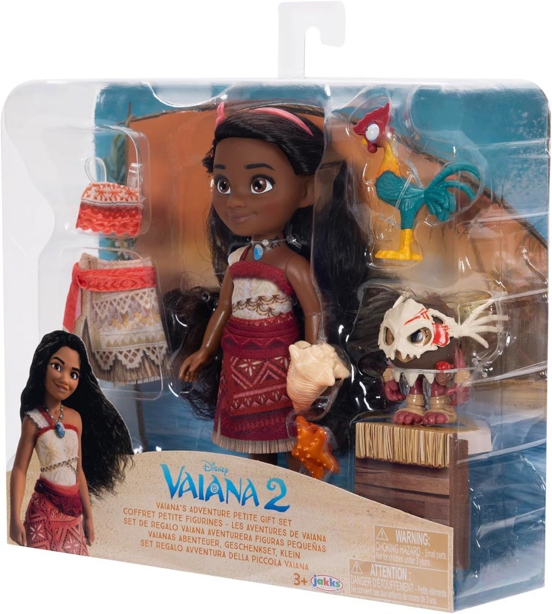 Disney Moana 2 Moana & Friends Pet Set 239764 - Colorland Toys