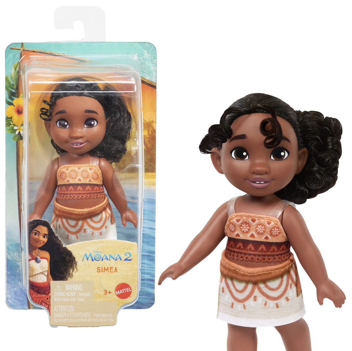 Disney Moana 2 Simea Fashion Doll with Anklet & Removable Outfit — image 1