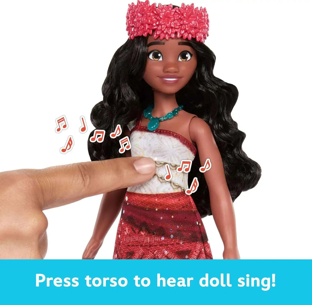 Disney Moana 2 Singing Adventure Moana 11-Inch Doll — image 5