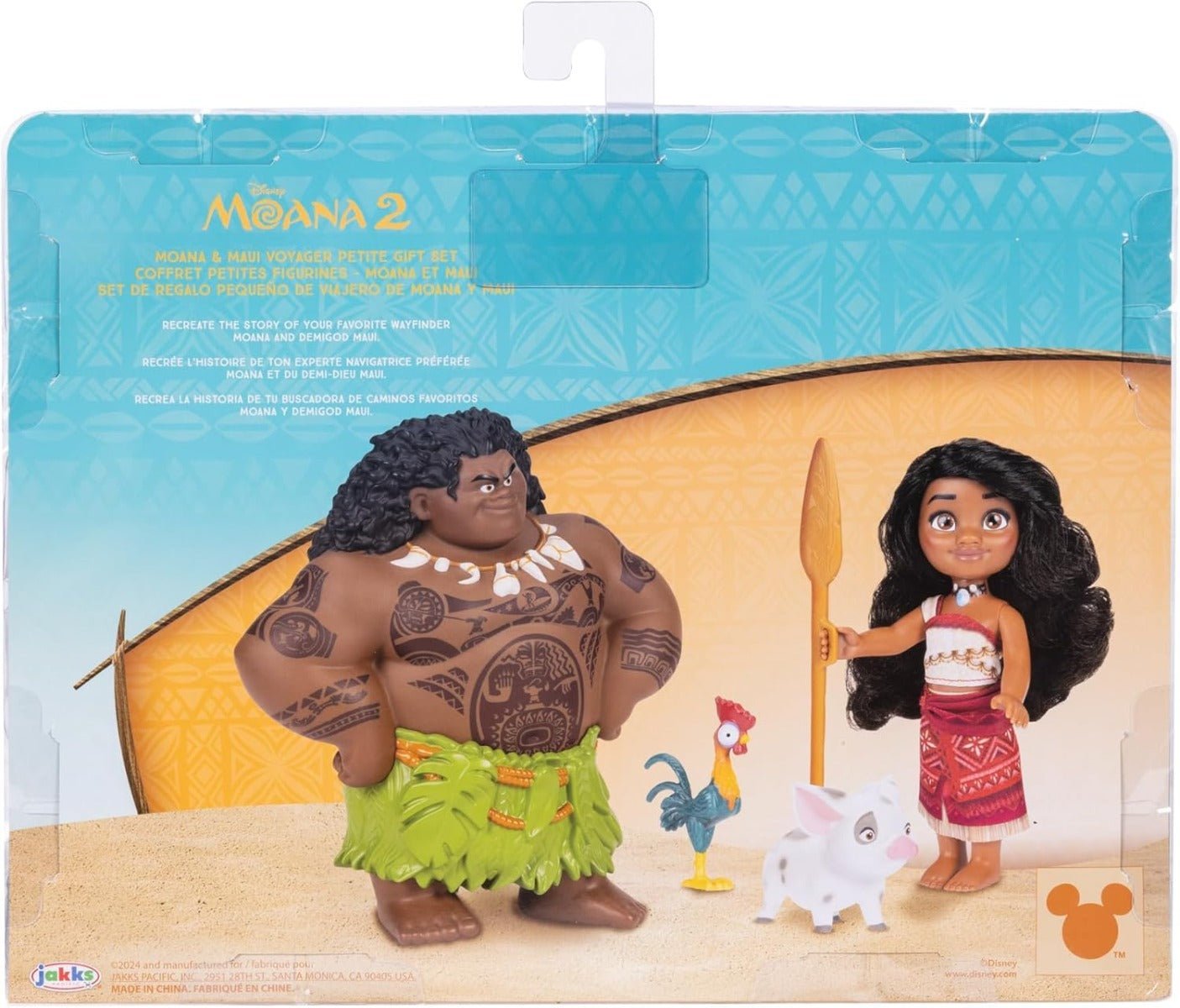Disney Moana & Maui Petite Doll Set 237556 - Colorland Toys