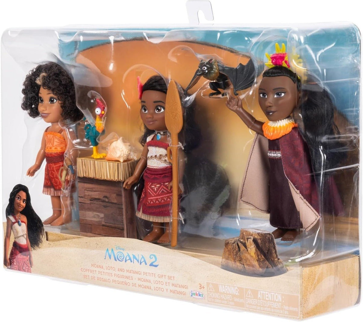 Disney Moana2 Moana & Fiends Petite Set 6-Inch 237706 — image 5