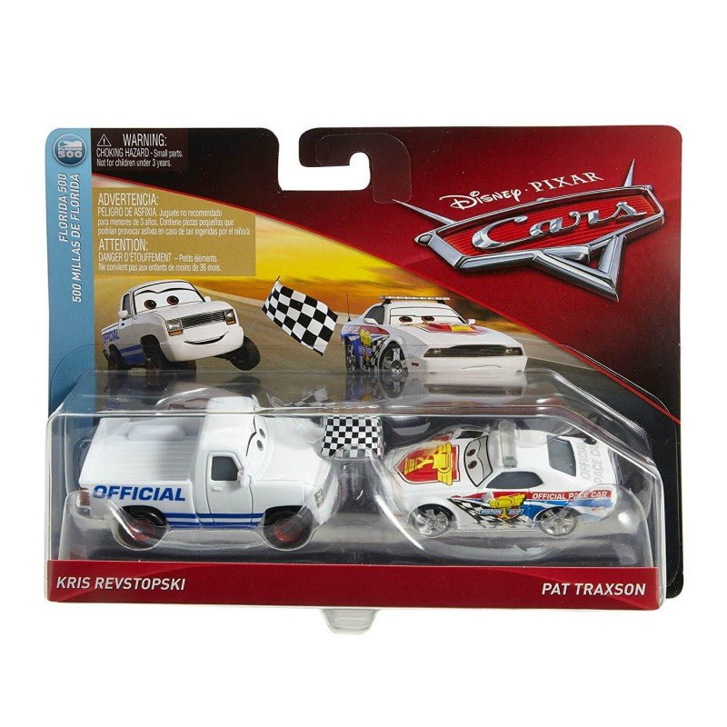Disney Pixar Cars 3 Kris Revstopski & Pat Traxson 2-Pack — image 2