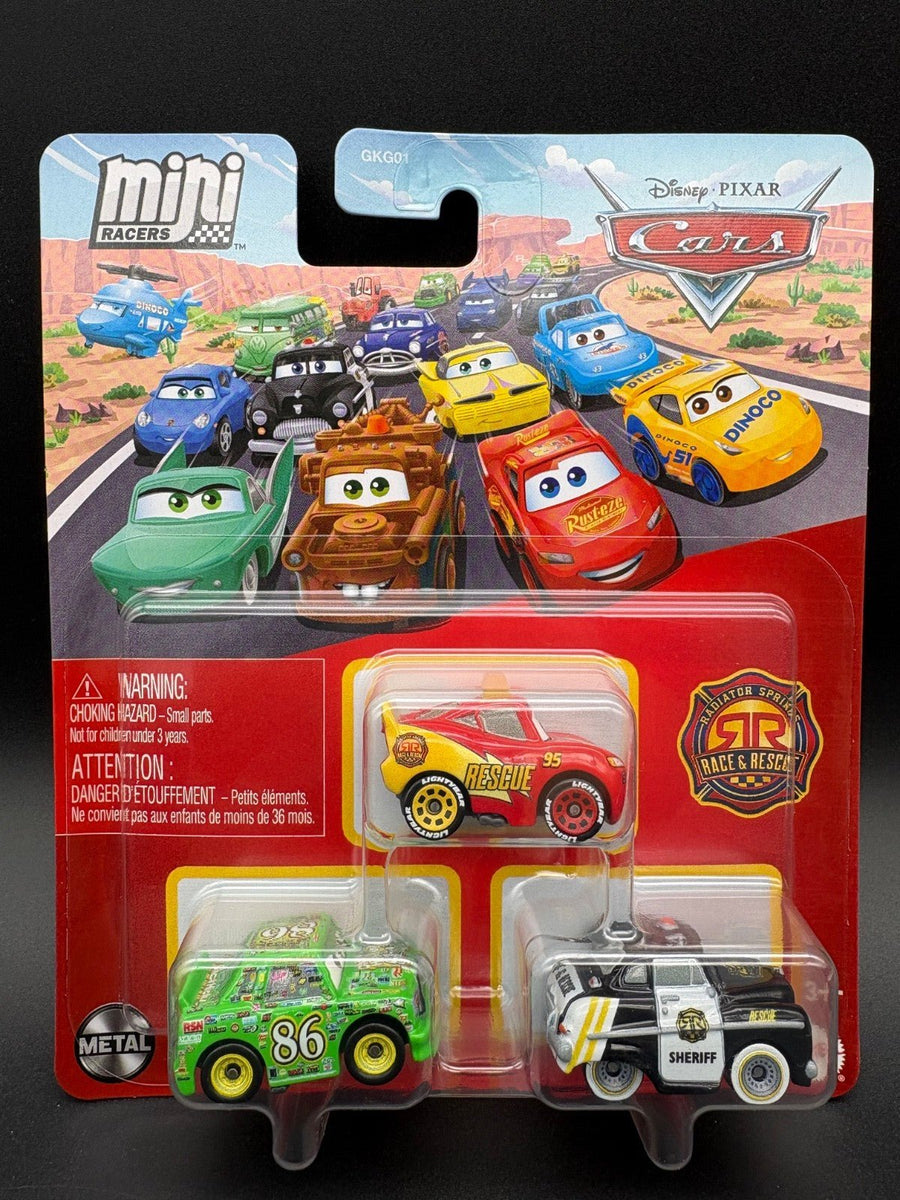 Disney Pixar Cars Mini Racers 3-Pack Asst. GKG01 — image 11