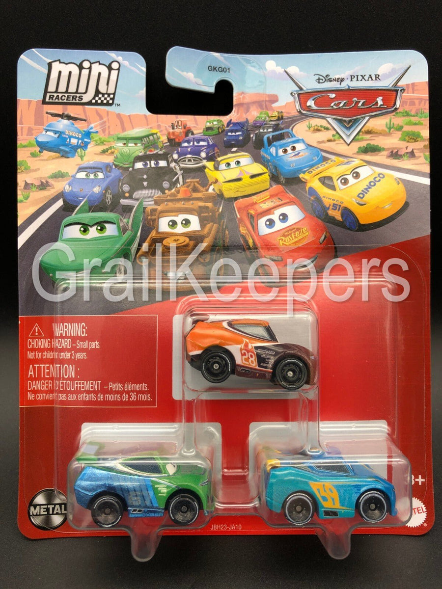 Disney Pixar Cars Mini Racers 3-Pack Asst. GKG01 — image 17
