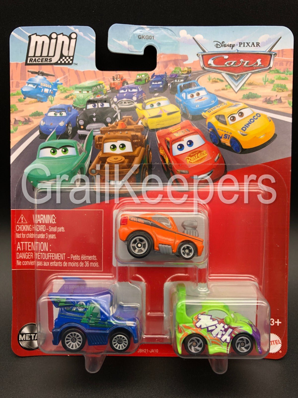 Disney Pixar Cars Mini Racers 3-Pack Asst. GKG01 — image 12