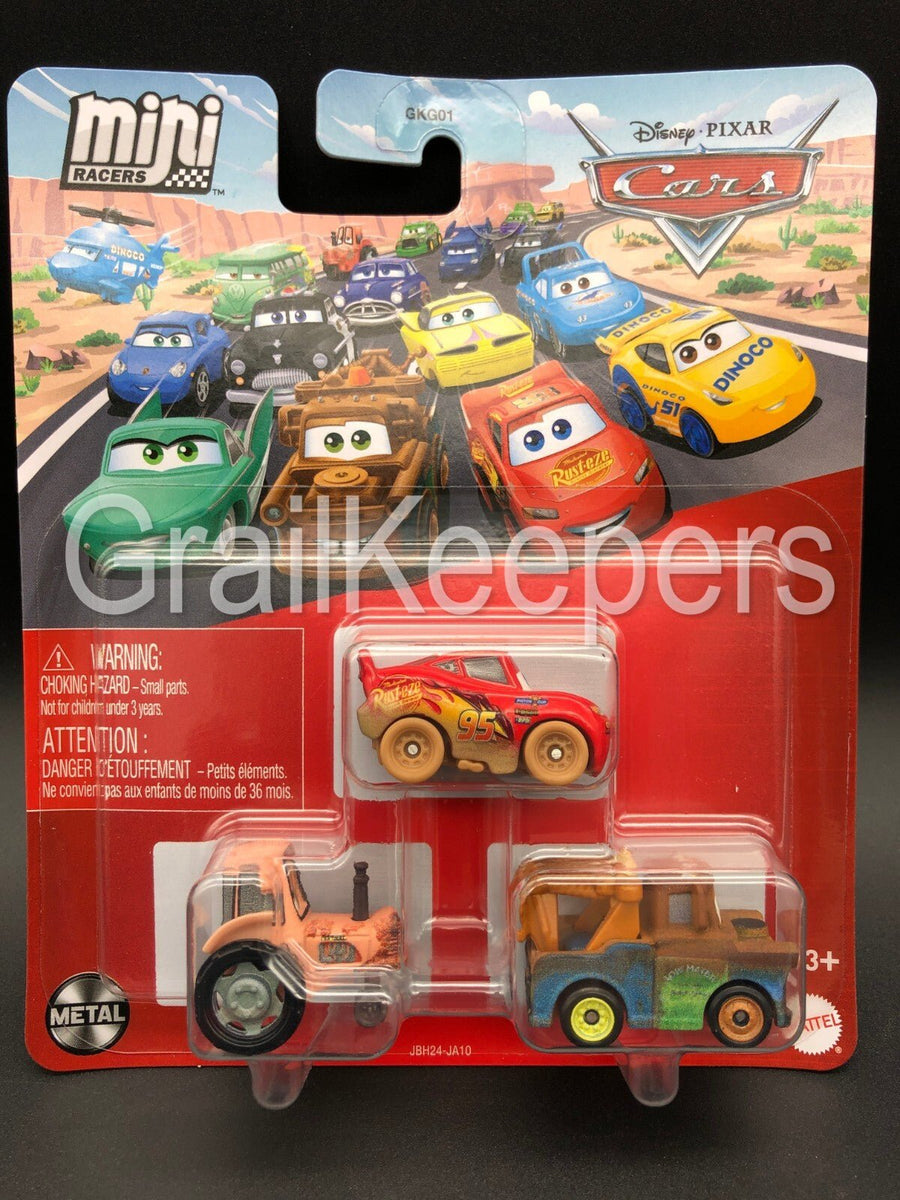 Disney Pixar Cars Mini Racers 3-Pack Asst. GKG01 — image 18