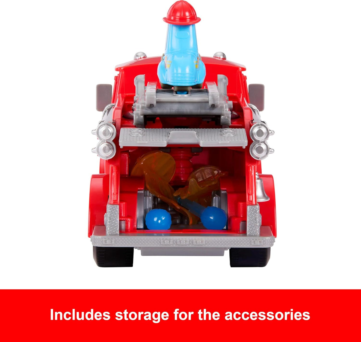 Disney Pixar Cars Radiator Springs Race & Rescue Fire Truck Red & Guido JFL54 — image 4