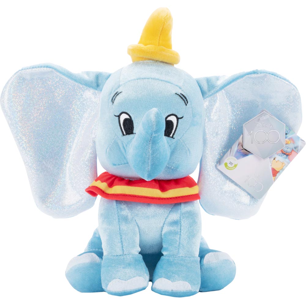Disney Plush Dumbo Platinum 100th Anniversary Edition M 12inch PDP2200034 - Colorland Toys