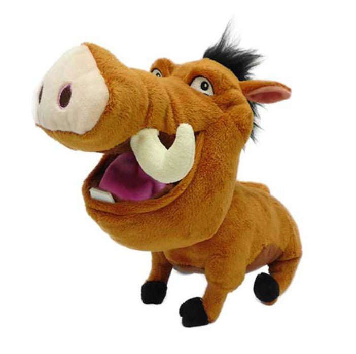 Disney Plush Lion King Parping Pumbaa 10inch PDP1800037 - Colorland Toys