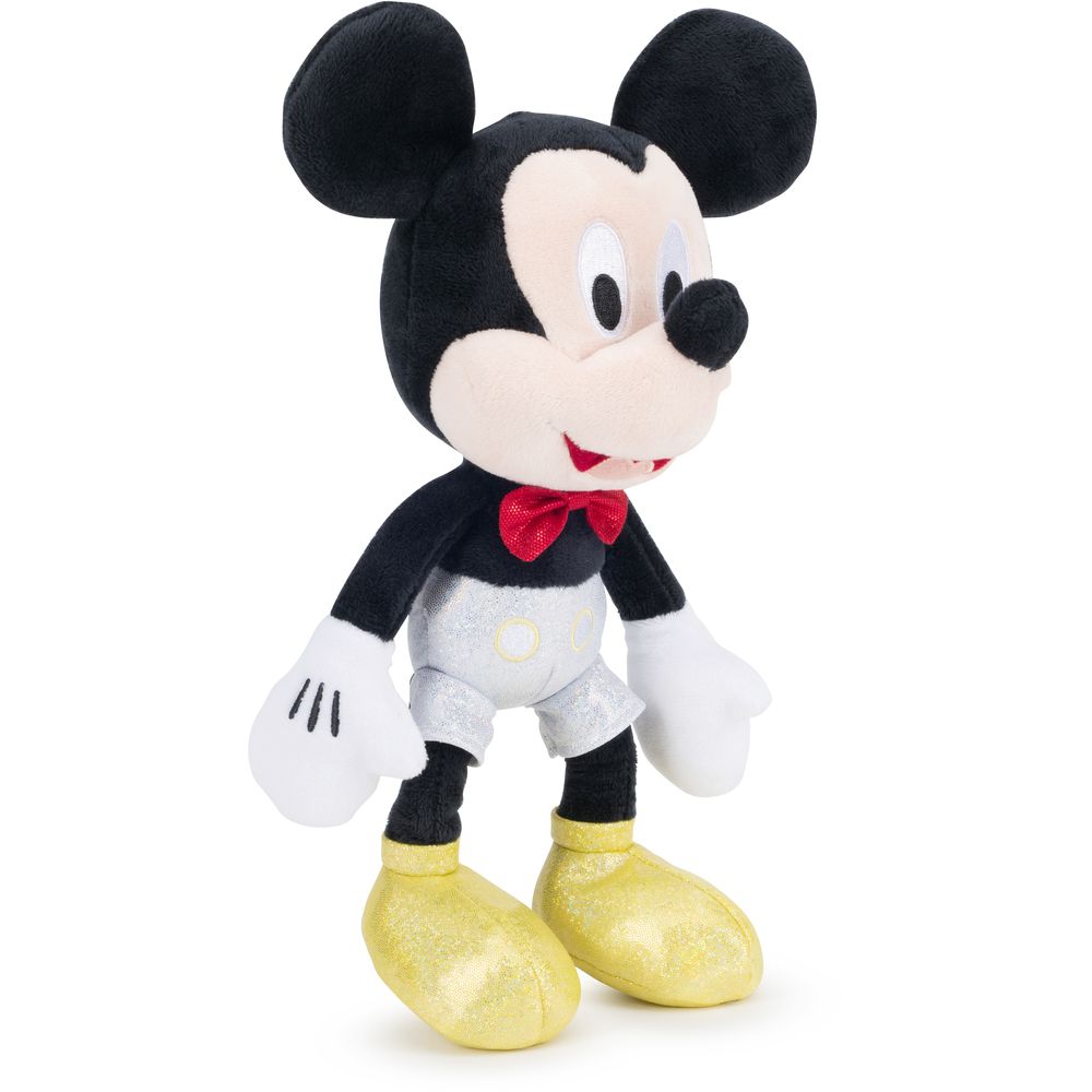 Disney Plush Sparkly Mickey 100th Anniversary Edition M 12inch PDP2200501 - Colorland Toys